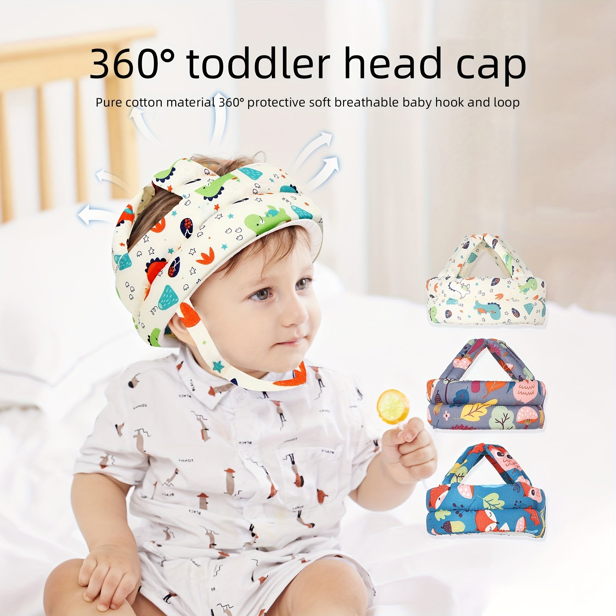 Baby Anti Fall Hat Baby Protector Anticollision Hat