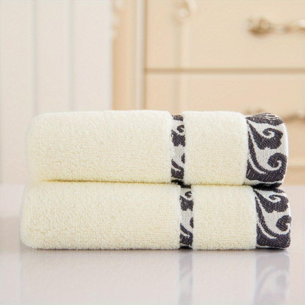 Soft Hand Towel Absorbent Quick Dry Towel Jacquard Thickened Face Towel