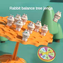 Rabbit Balance Tree Jenga Toys for Parent Child Education
