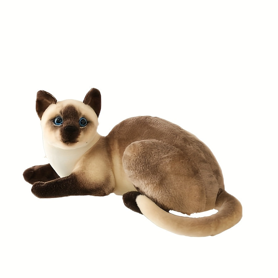 Soft Cat Plush Dolls in Multiple Colors - Huggable and Expressive