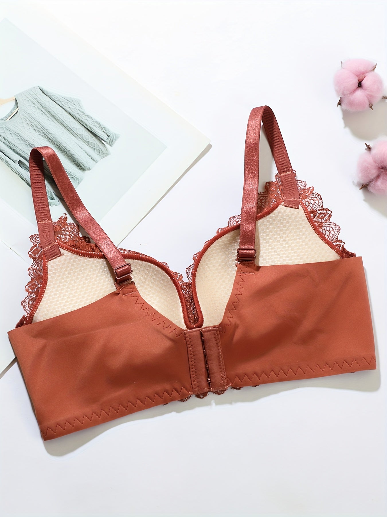 Lace Push Up Bra Adjustable Women's Lingerie