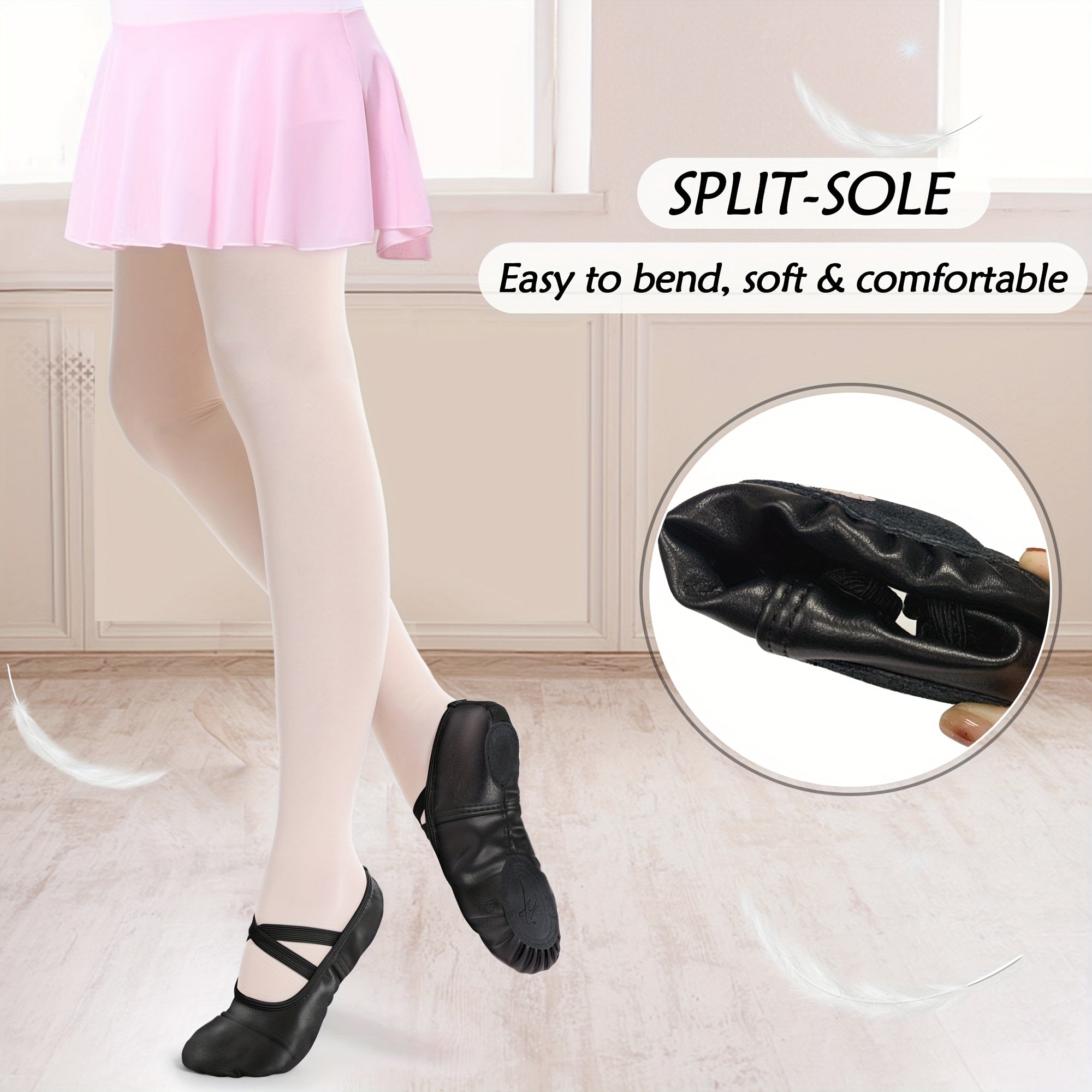 Soft & Breathable Ballet Dancing Shoes for Kids - Yoga Practice
