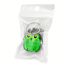 Owl Shape Nail Clippers Stainless Steel Toenail Trimmer Cutter Keychain