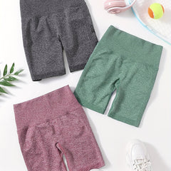 High Waist Seamless Sports Shorts Women's Activewear