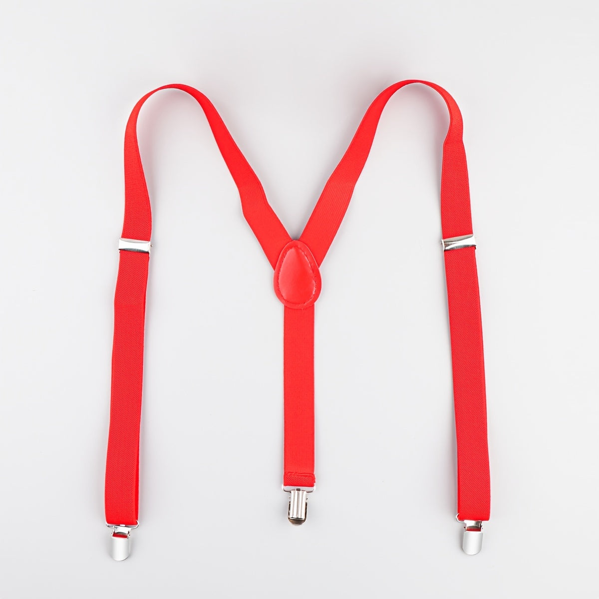 Adjustable 1" Wide Y Shape Suspenders for Men