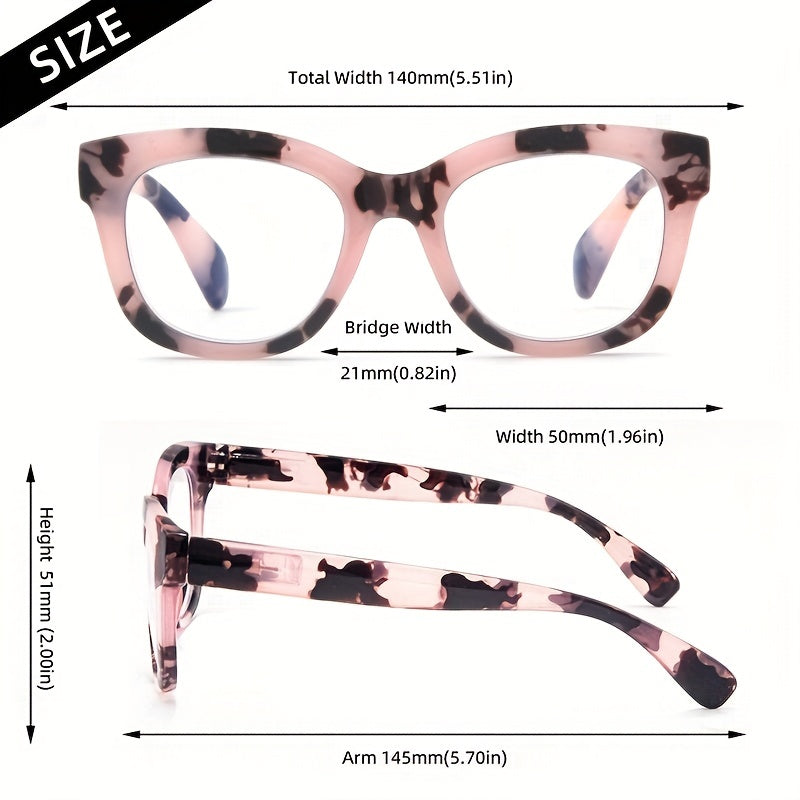 3 Pairs Men's Anti Light Glasses with Bag & Cloth