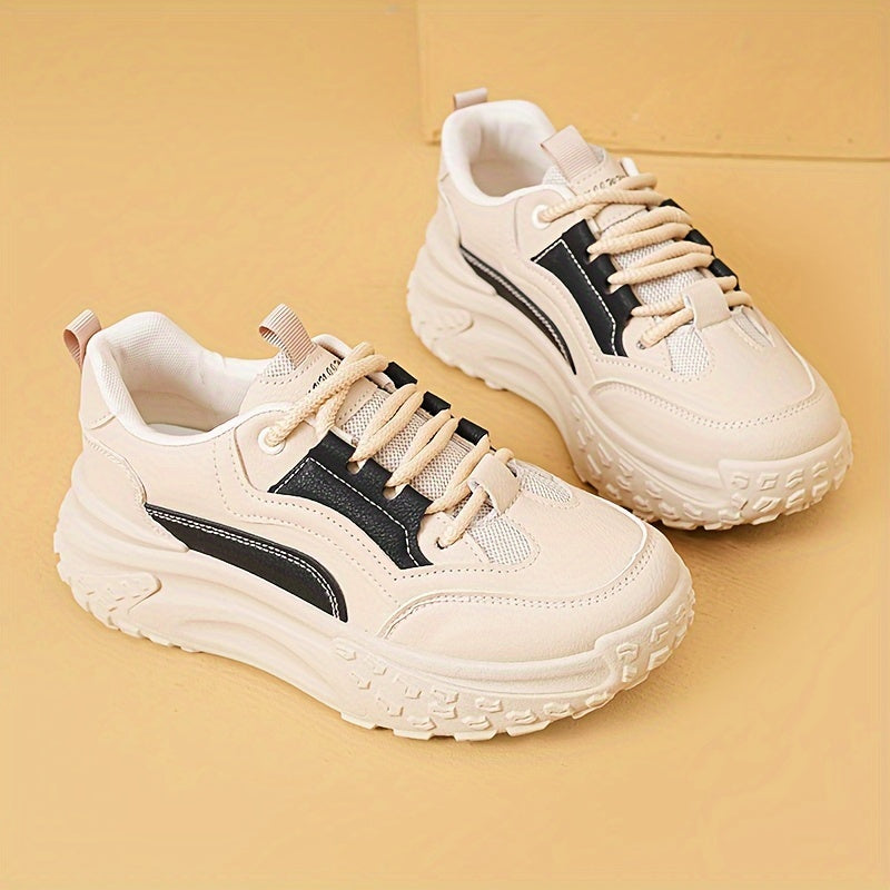 Women's Platform Chunky Sneakers for Fitness Running