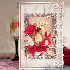 Rectangular Metal Cutting Dies Embossing Stencils for Card Making