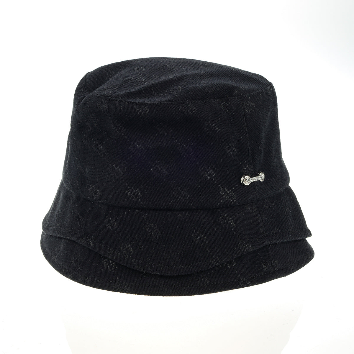 Double Layer Solid Fisherman Hat Unisex Bucket Hat