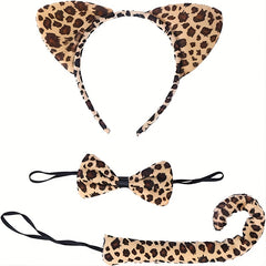 Halloween Cat Cosplay Accessories Set for Children and Adults