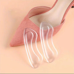 Heel Grips Gel Heel Liners Non Slip Grip Clear 1 Pair
