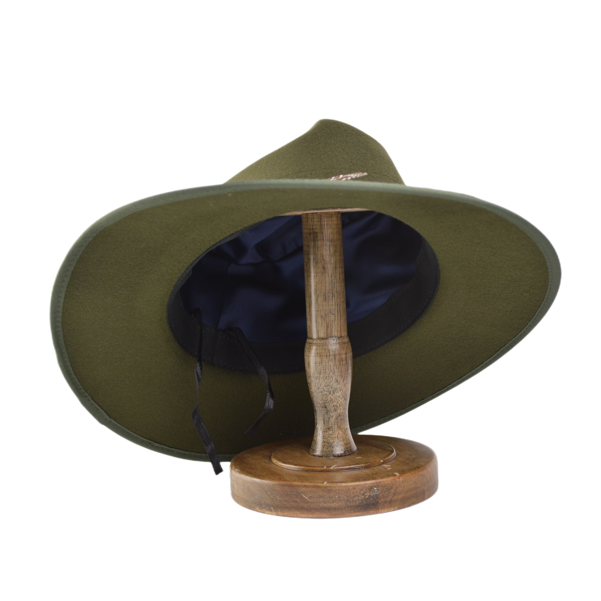 Feather Army Green Hat Western Cowboy Hat Sun Hat Men's And Women's Hats