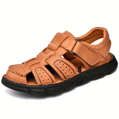 Men's Hook And Loop Sandals Non Slip Beach Shoes Summer