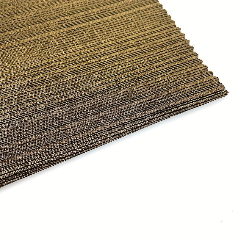 Knitted Bronzing Fabric Pleated Skirt Dance Wear