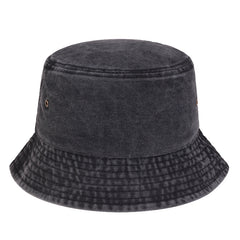 Mens Washed Bucket Hat Fishman Hat 6 Colors