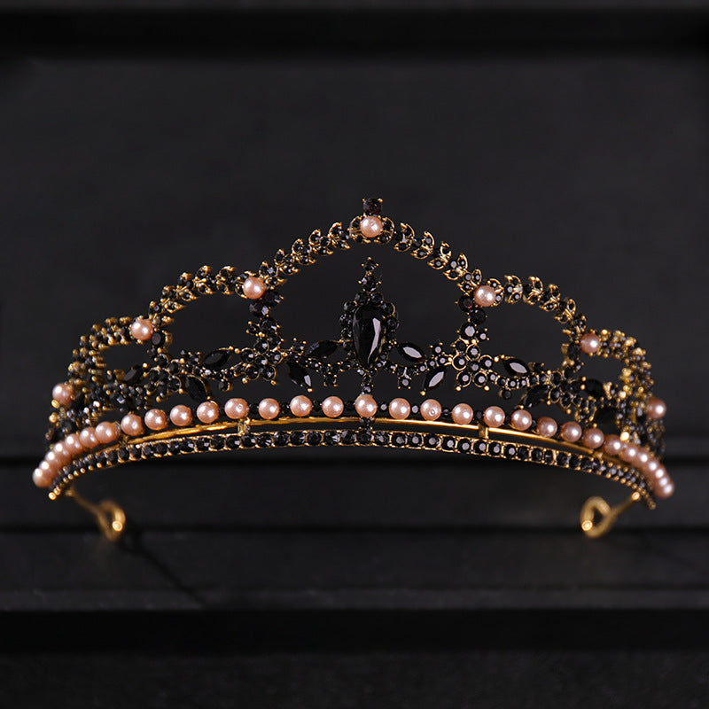 Crystal Bridal Queen Big Crown Wedding Tiara Hair Accessories