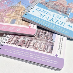 Coil Type Notebook Student Message Book Memo Notepad Journal Diary