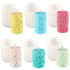Flower Butterfly Candle Aromatherapy Resin Mold