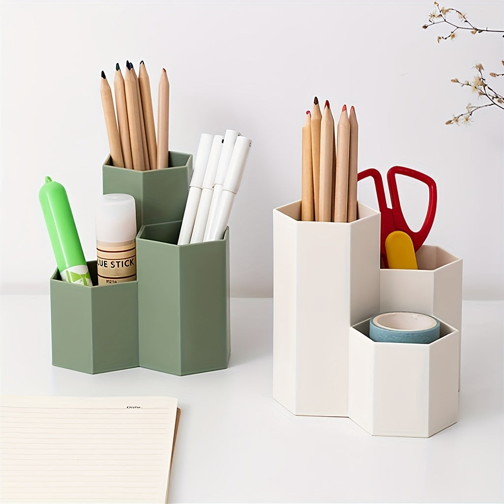 Functional Pen Holder Desk Organizer