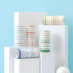 10 Rolls Colorful Washi Tape Set Decorative Stickers