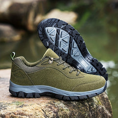 Men's Breathable Lace Up Sneakers for Outdoor Hiking