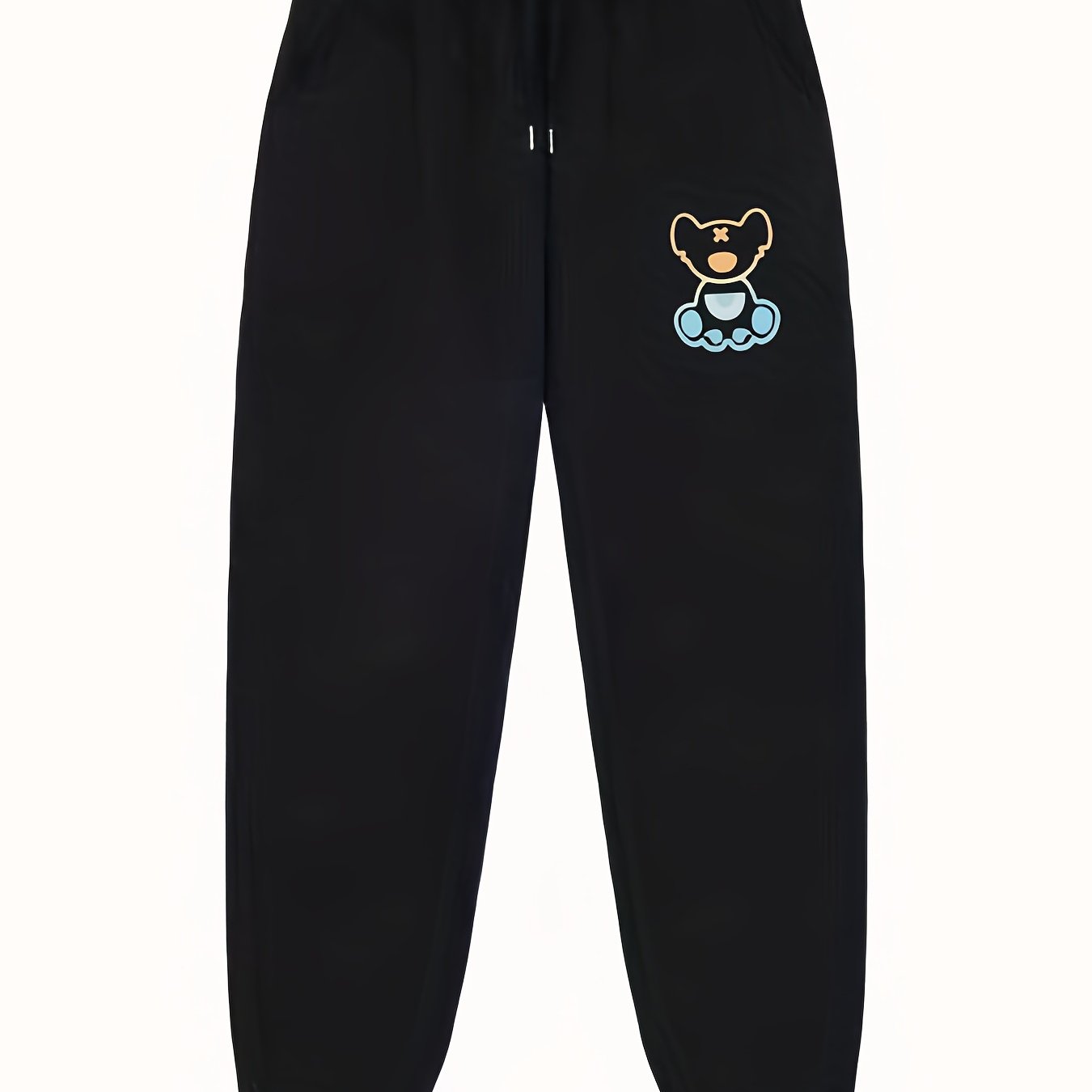 Bear Pattern Joggers Men's Casual Pants Sweatpants