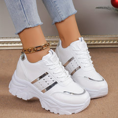 Reflective Chunky Sneakers Waterproof Running Shoes