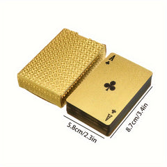 PVC Playing Cards Durable Waterproof Foil High end Playing Cards Home Games