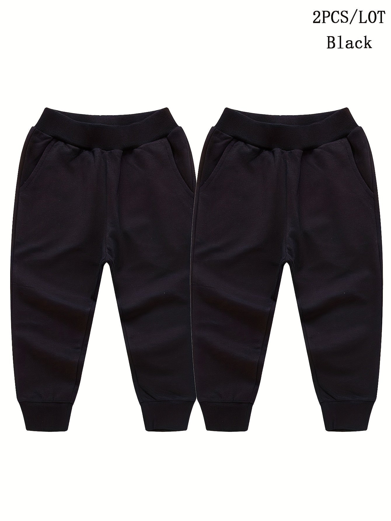 Boys Casual Active Sweatpants Elastic Waist Sports Pant