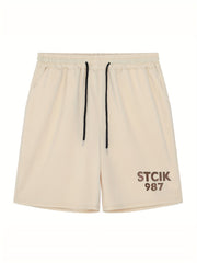 Men's Casual Drawstring Shorts for Outdoor Summer