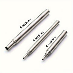 Stainless Steel Retractable Blowpipe for Outdoor Camping