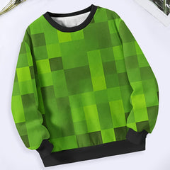 Kids Crew Neck Sweatshirt Spring Fall Sports Gift