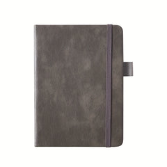 A6 PU Leather Password Book with Alphabet Tabs & Pen Holder