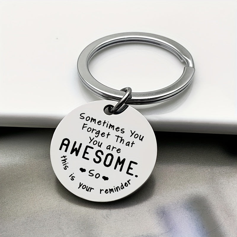 You're Awesome Keychain Inspirational Gift