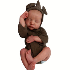 19in Reborn Doll, 3D Skin Painting, Soft Silicone Art Toy
