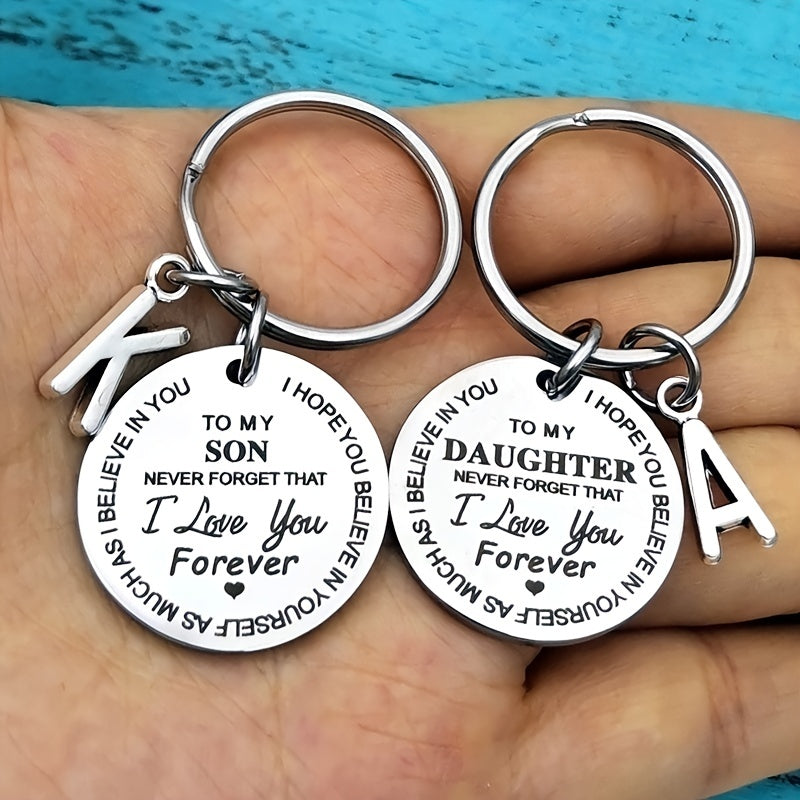 Personalized Stainless Steel Keychain Gift For Daughter