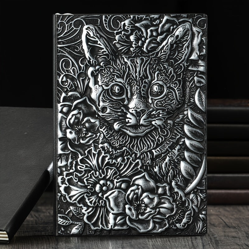 Cat Star Man A5 Hardbound Notebook Journal Notepad