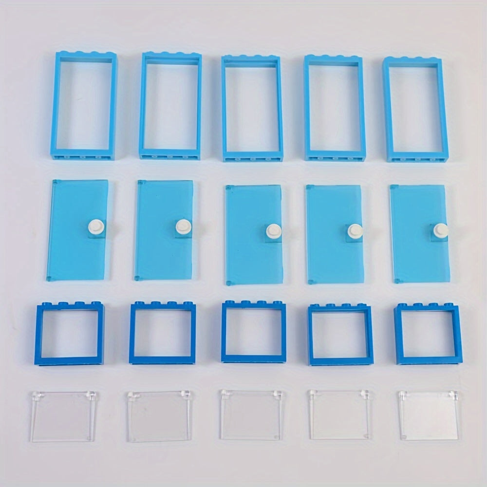 Building Blocks 25pcs Windows Doors DIY Toys City Friends Blocks Parts House