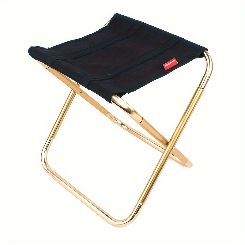 Portable Folding Stool Aluminum Foldable Stool For Outdoor Activities