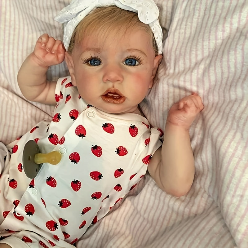 12 Inch Reborn Baby Dolls Mini Realistic Lifelike Newborn Full Vinyl Baby Doll