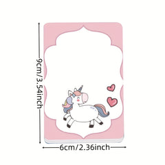 Creative Unicorn Sticky Notes Paper Stationery For Students