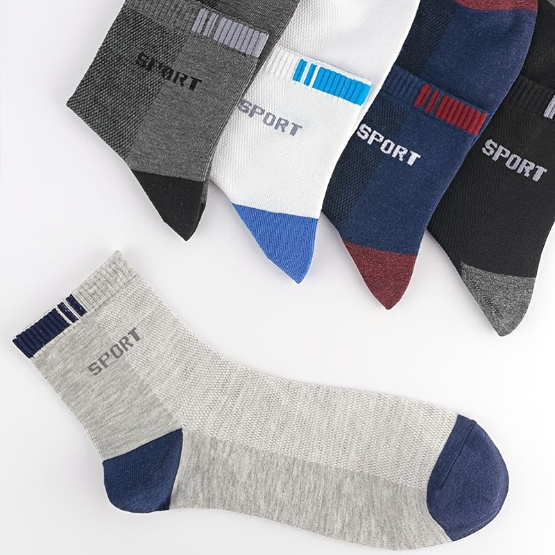 10 Pairs Anti-odor Breathable Low-cut Socks