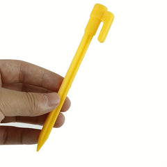 4pcs Plastic Ground Nails Tent Stakes For Camping