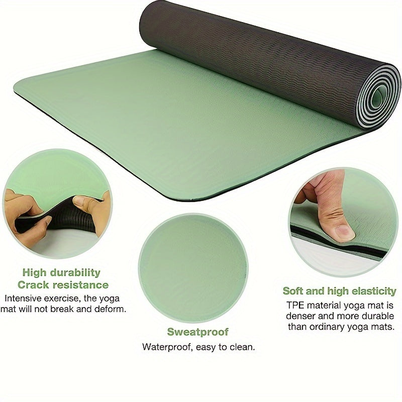 Non-slip Thicken Soft Yoga Mat for Workout Yoga Pilates Fitness