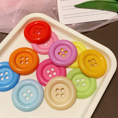10pcs 4 Large Toy DIY Decorative Button Random DIY Clothing Decoration