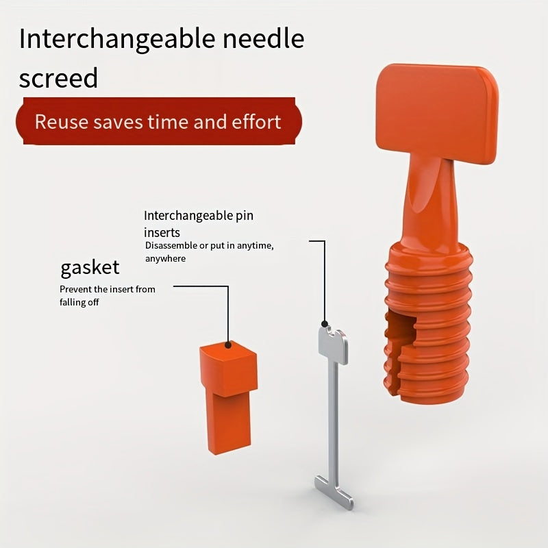 Tile Leveler Steel Needle Replaceable 304 Reinforced Steel Nail Leveler