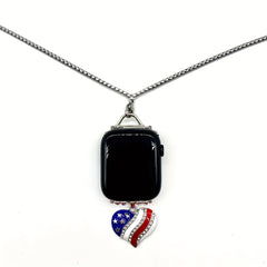 Steel Necklace Band for Smart Watch - Watch Accessories