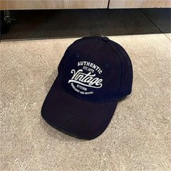 Vintage Letter Embroidery Baseball Cap Hip Hop Sun Hat Adjustable