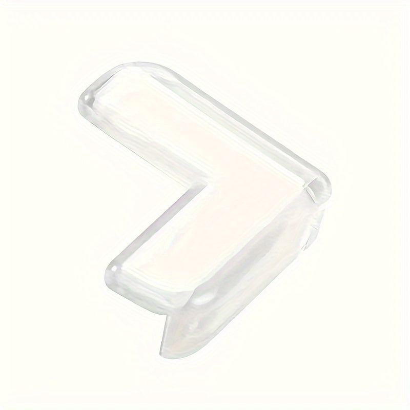 2pcs Transparent Soft Corner Safety Cover for Furniture Protection