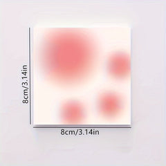 Blush Smudge Gradient Sticky Note Hand Account Small Book